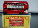 Matchbox Lesney Bus BP Longlife  Red. Uploaded by Mike-Bell
